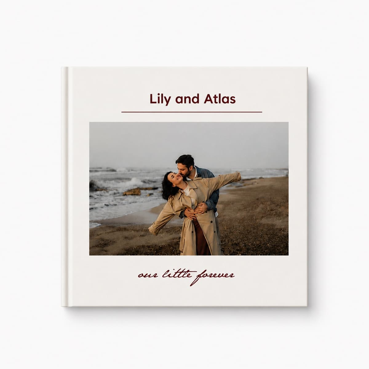 Trinket 'Our Forever' keepsake photo book product